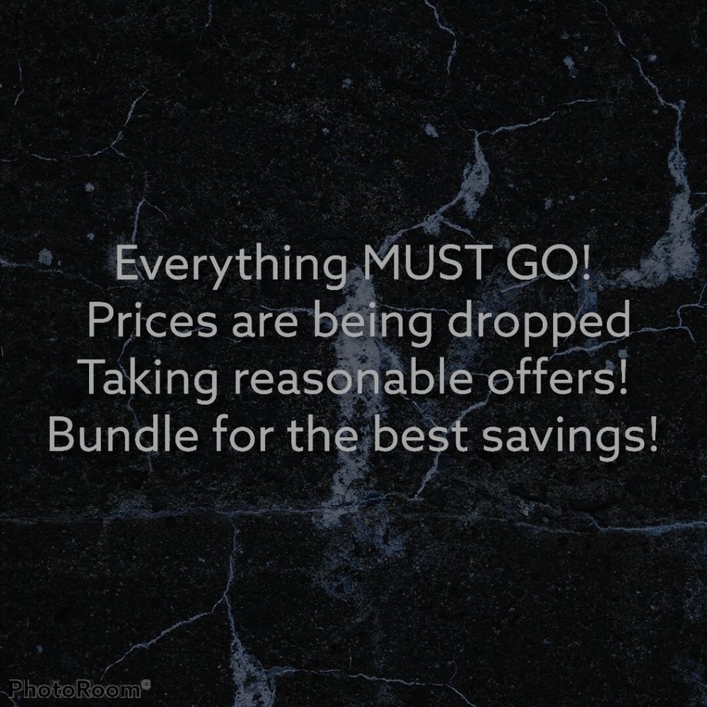 Everything MUST GO!